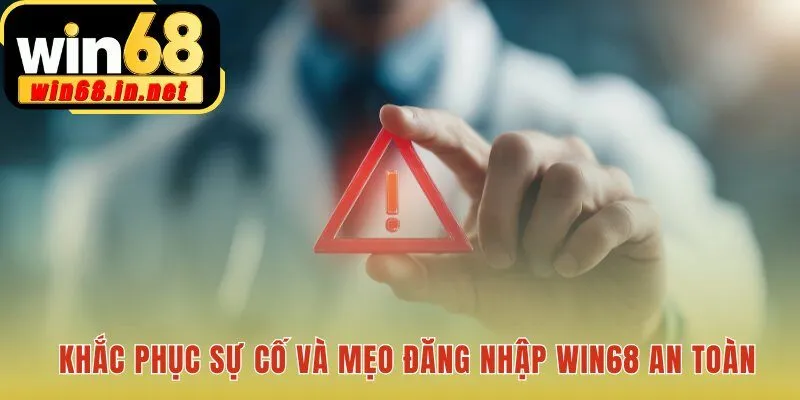 Giải pháp cho sự cố và mẹo đăng nhập Win68 an toàn